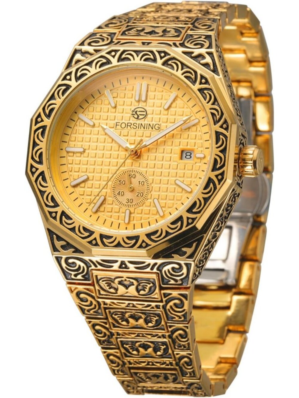 Stylish Vintage Automatic Men's Watch - Waterproof, Minimalist Mechanical